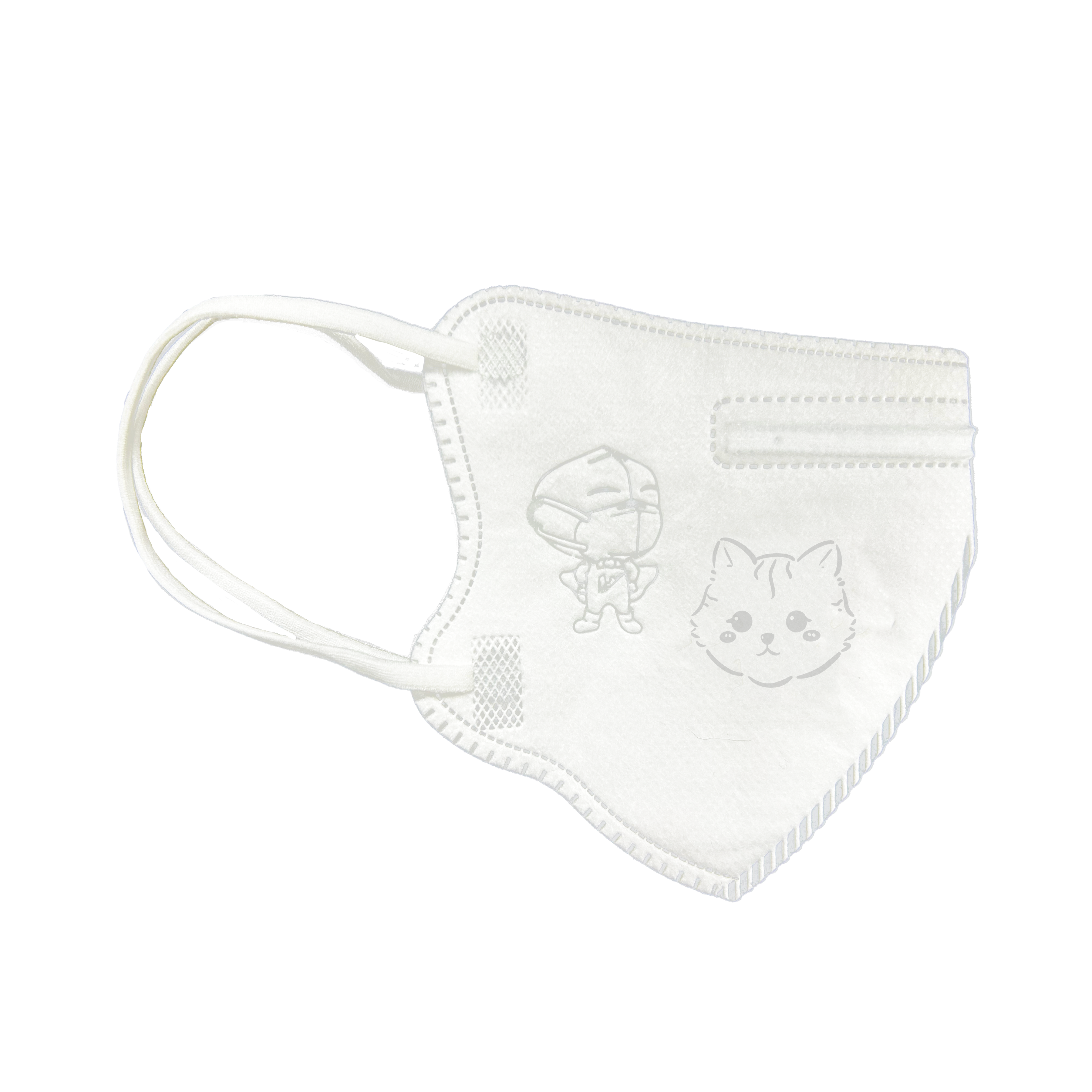 N99 respirator for kid with engraving customized logo